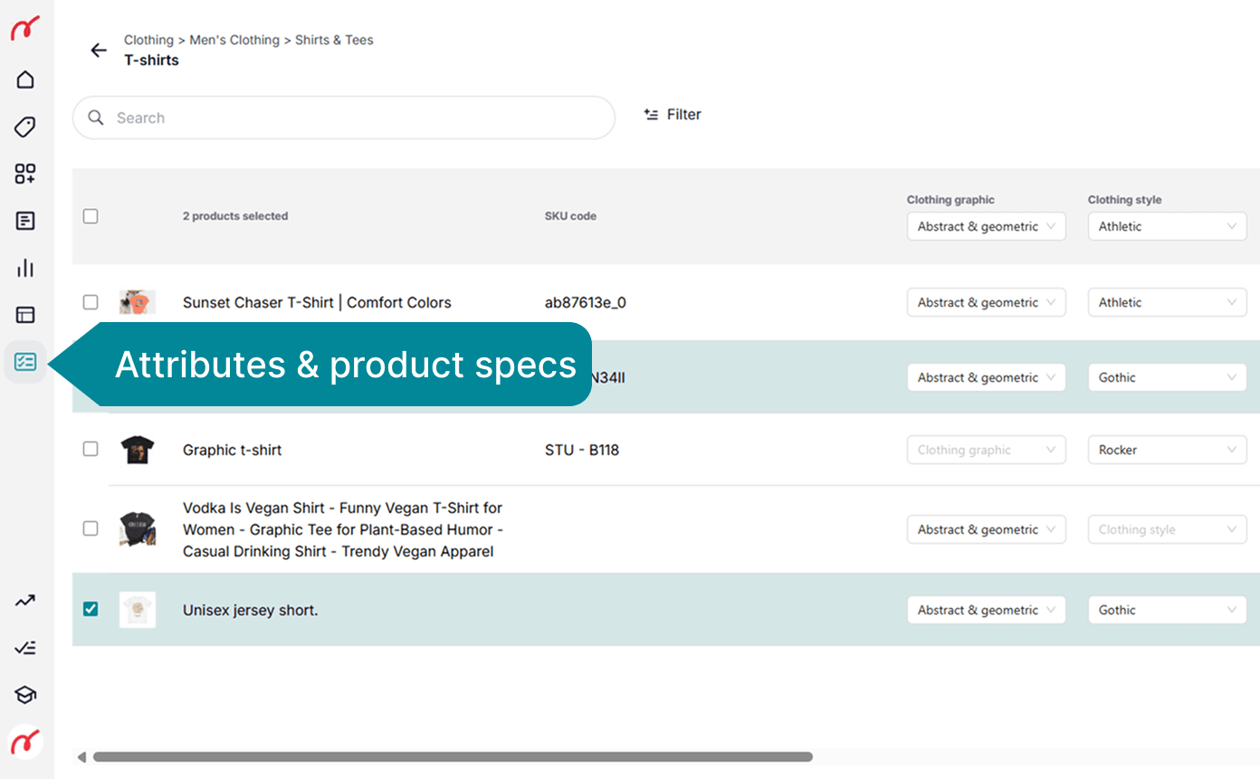 Etsy SEO attributes 2025