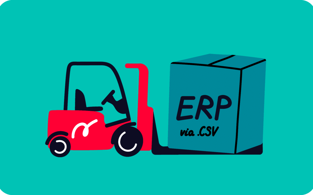 ERP solution: Start a website from your management software data