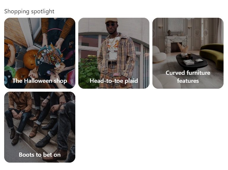 Pinterest Shopping Spotlight