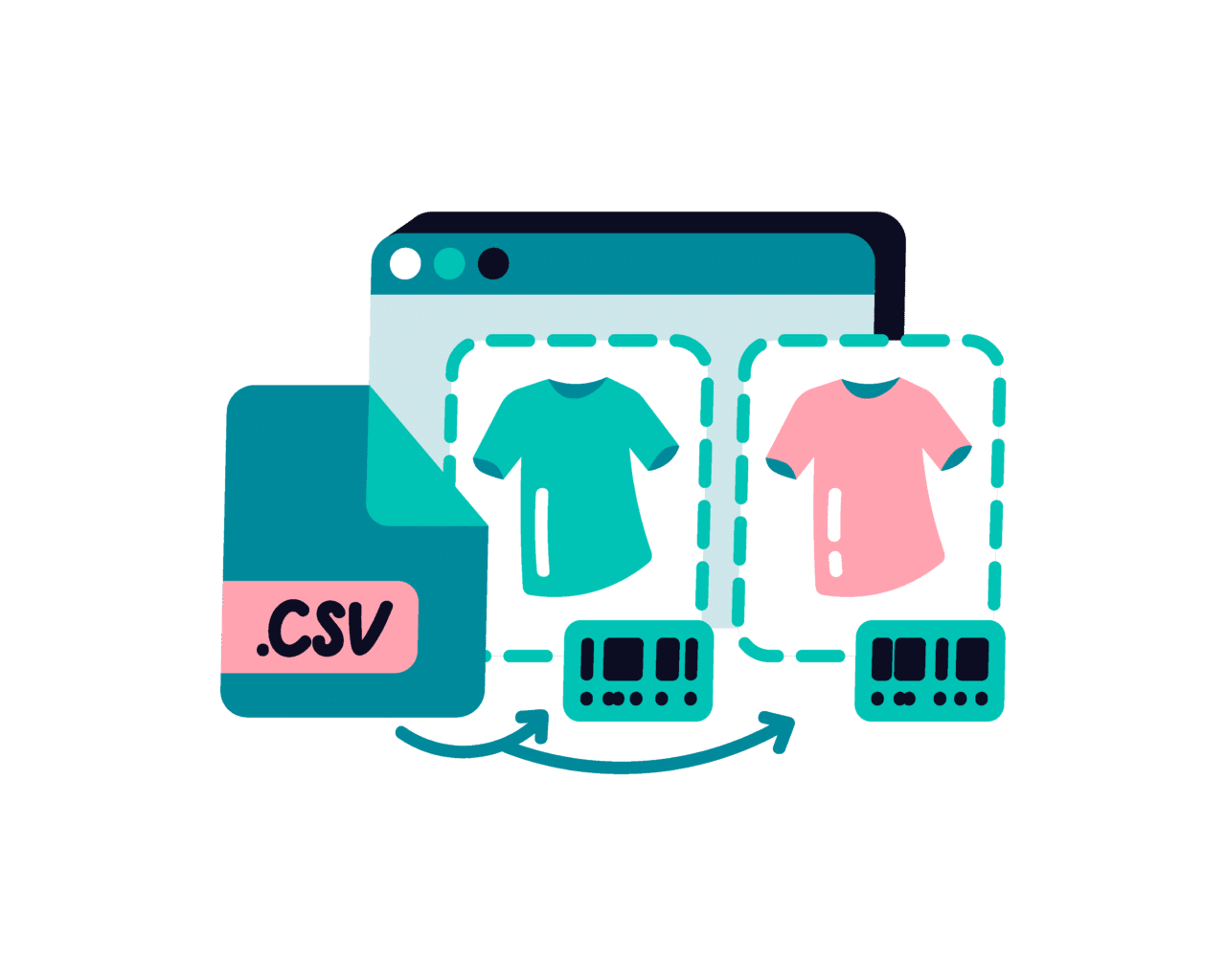 List and edit your ecommerce products with a CSV file - Nembol