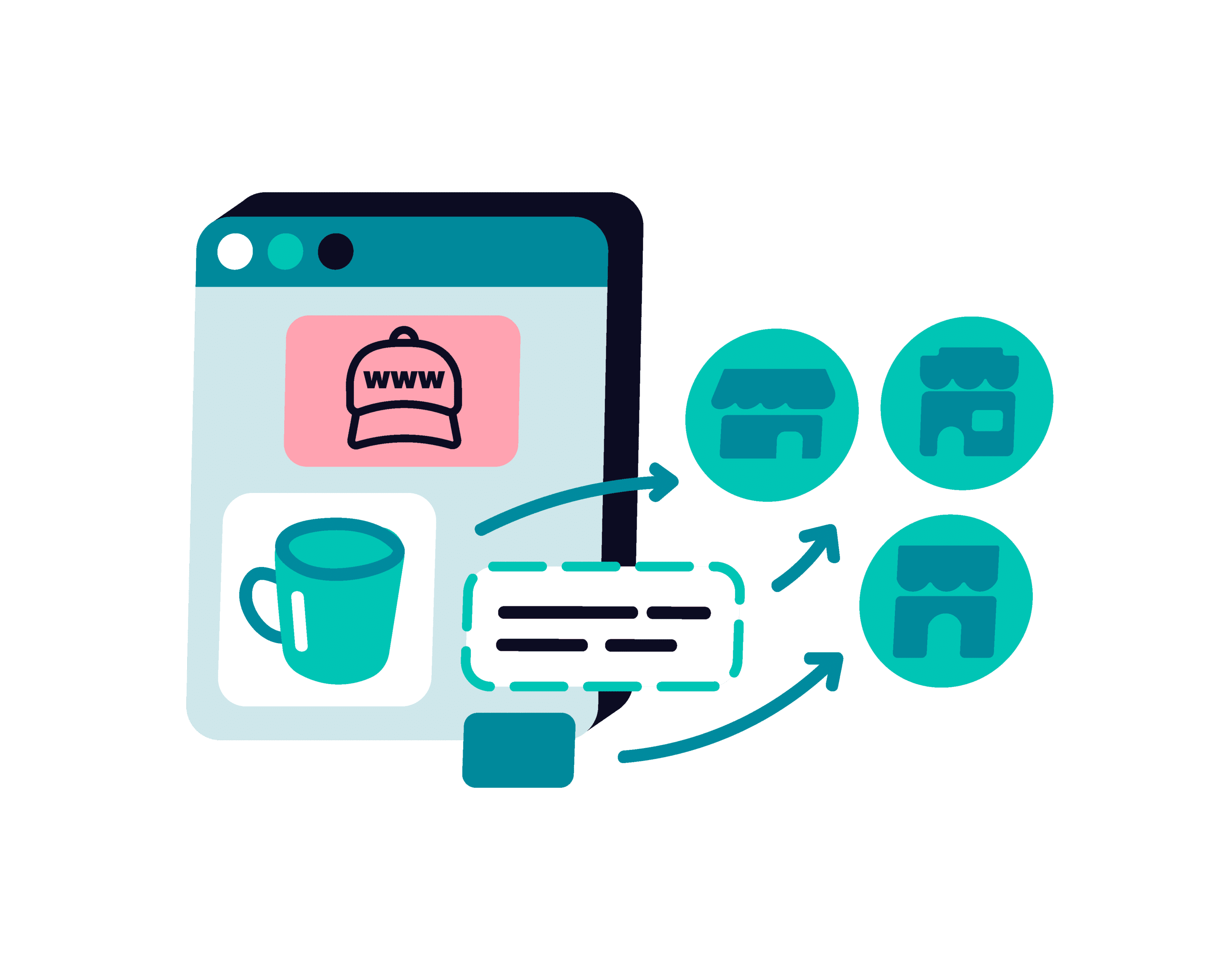 manage your products illustration