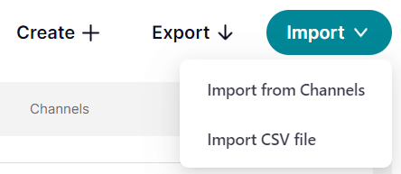 import from channels