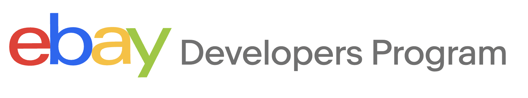 ebay developer program logo