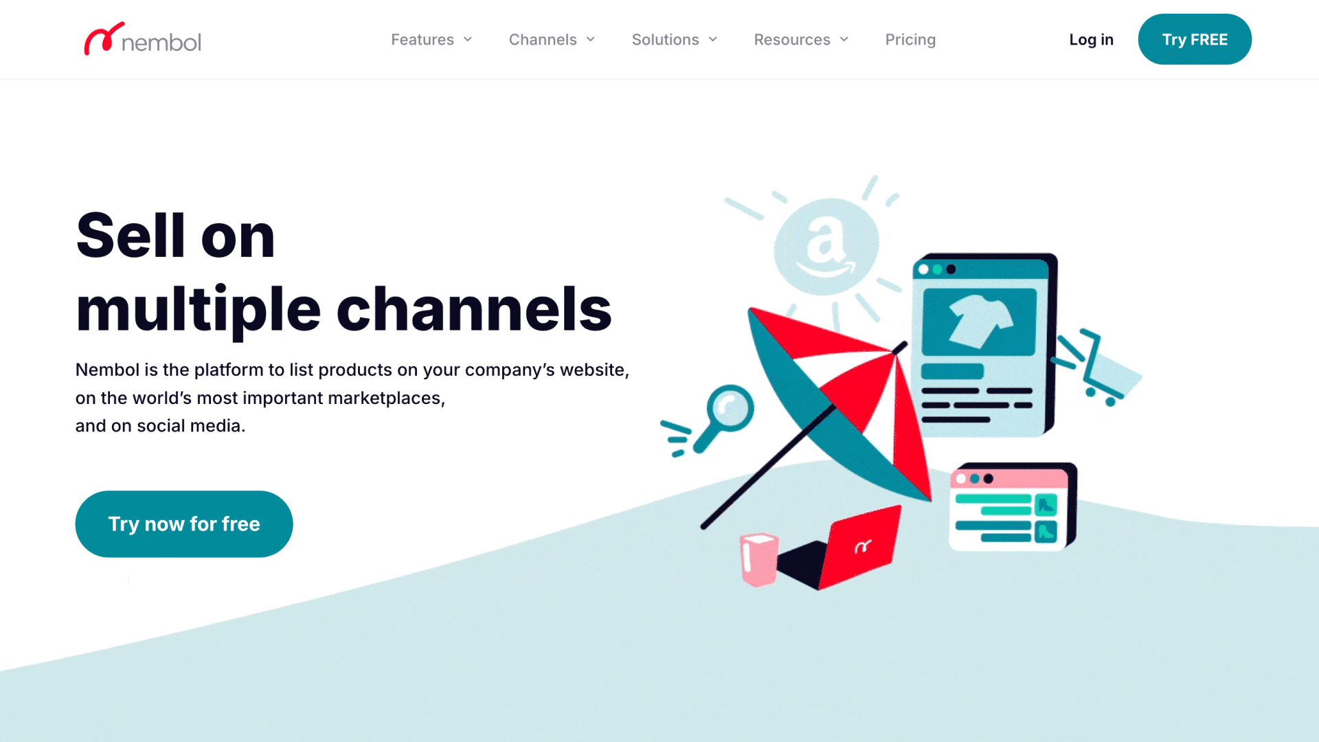 homepage-nembol-screenshot