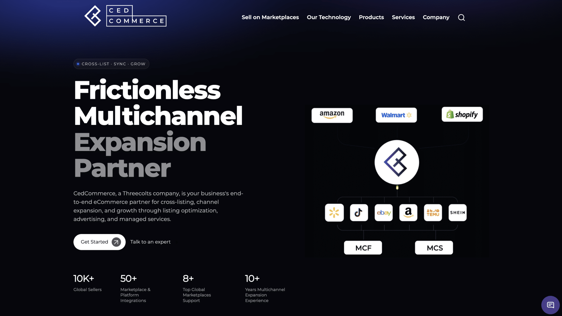homepage-cedcommerce-screenshot